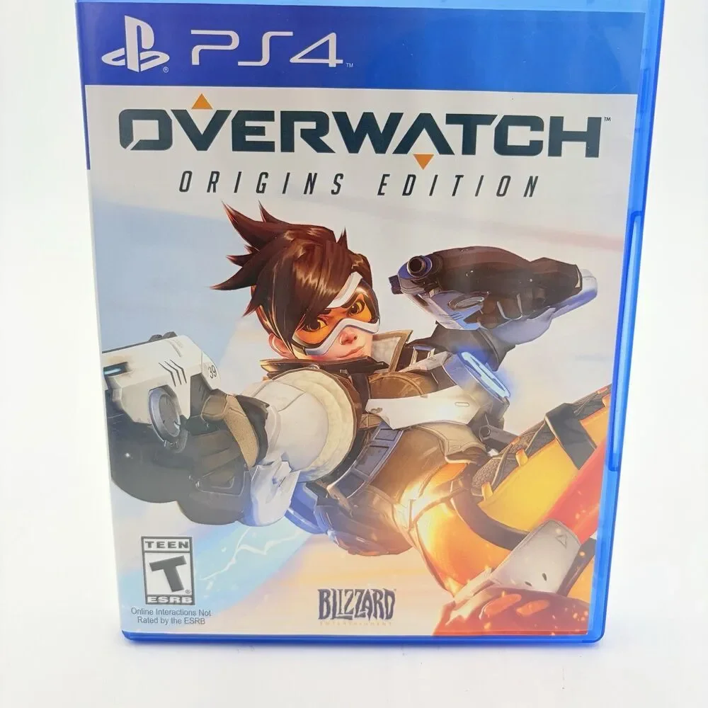 PS4 OVERWATCH Origins Edition Complete CIB PS5 Compatible Tested Disc